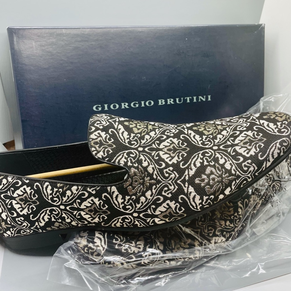 Giorgio Burtini Callas black/gold men’s size 14